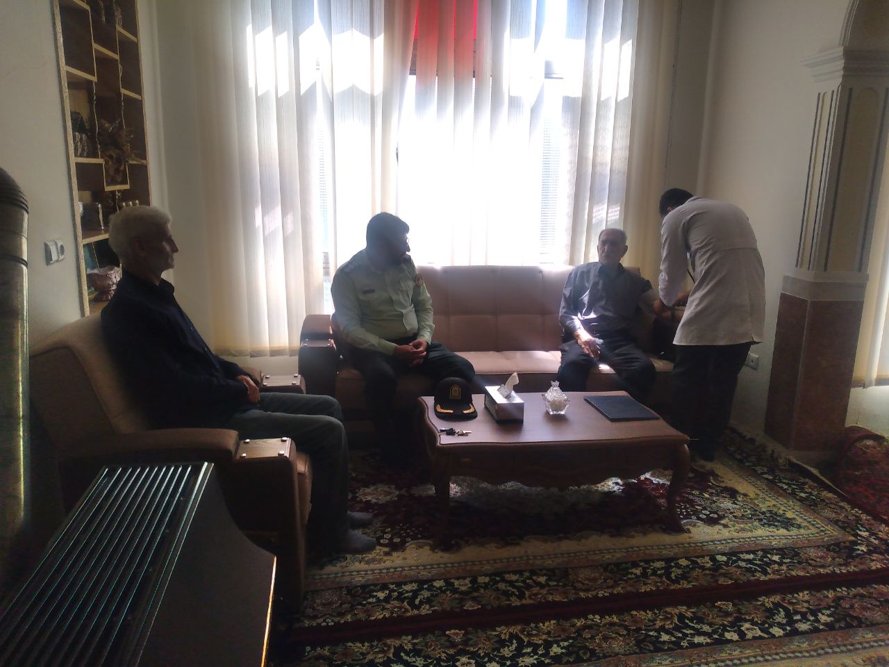 دیدار با 7نفر بازنشسته در شهرستان مرند