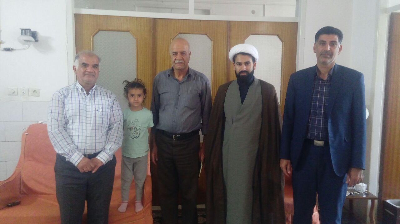 حضور در منزل بازنشسته غلامرضا شیبانی