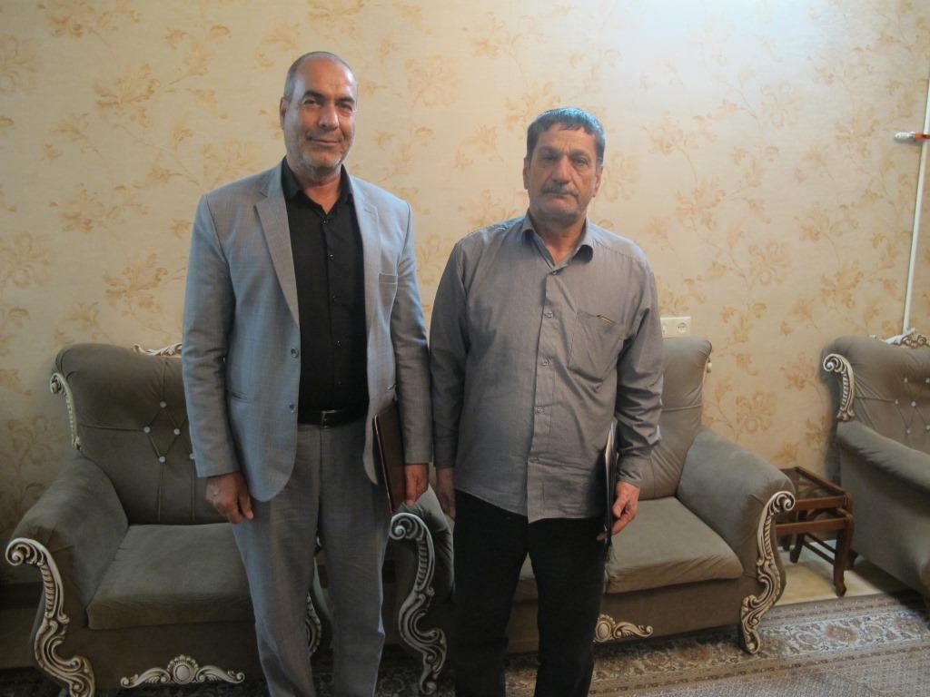 دیدار با 4 بازنشسته در شهرستان اراک
