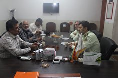 دیدار رئیس کانون بازنشستگان انتظامی استان سیستان و بلوچستان با معاون اجتماعی  انتظامی استان