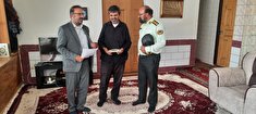 دیدار و سرکشی از بازنشسته تقی محمدی هفشجانی