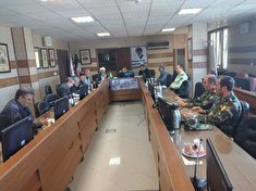 برگزاری جلسه شورای هماهنگی اداره کل تامین اجتماعی نیروهای مسلح استان آذربایجان غربی