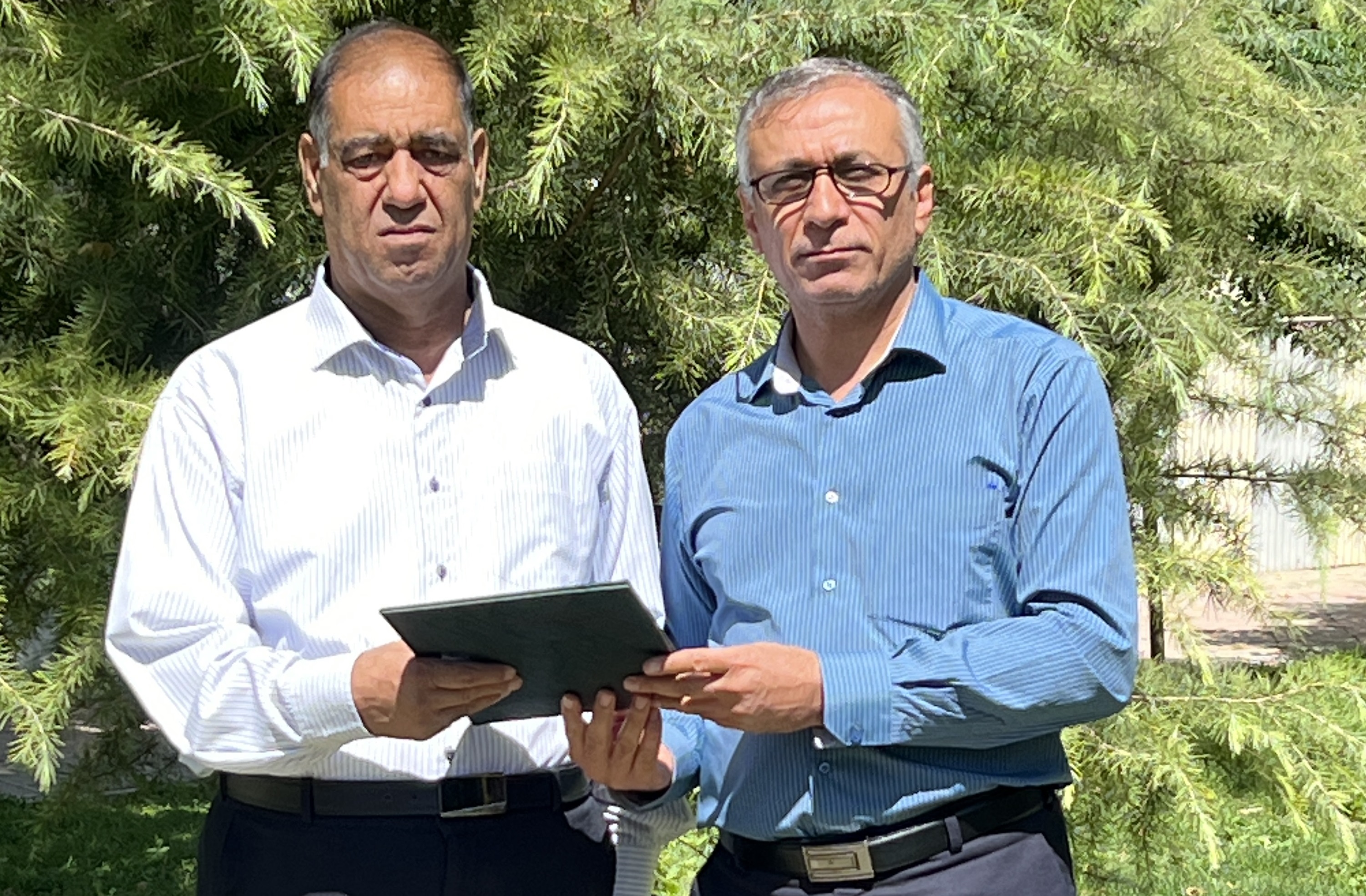 دیدار با 2 بازنشسته استان البرز دیدار با 2 بازنشسته استان البرز