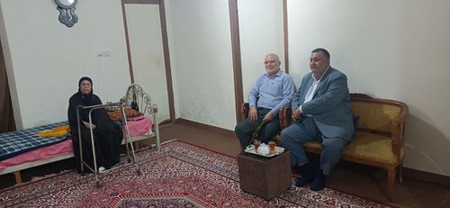 تکریم و دلجویی از خانواده بازنشسته متوفی محمد زورمند