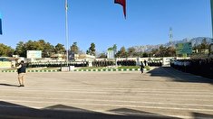 مراسم تجلیل از پیشکسوتان در صبحگاه مشترک نیروهای مسلح استان کهگیلویه و بویراحمد