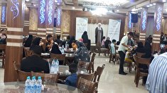 برگزاری ضیافت خانوادگی شهرستان کرمان با حضور تعداد 20 نفر بازنشسته به همراه خانواده جمعاً 80 نفر
