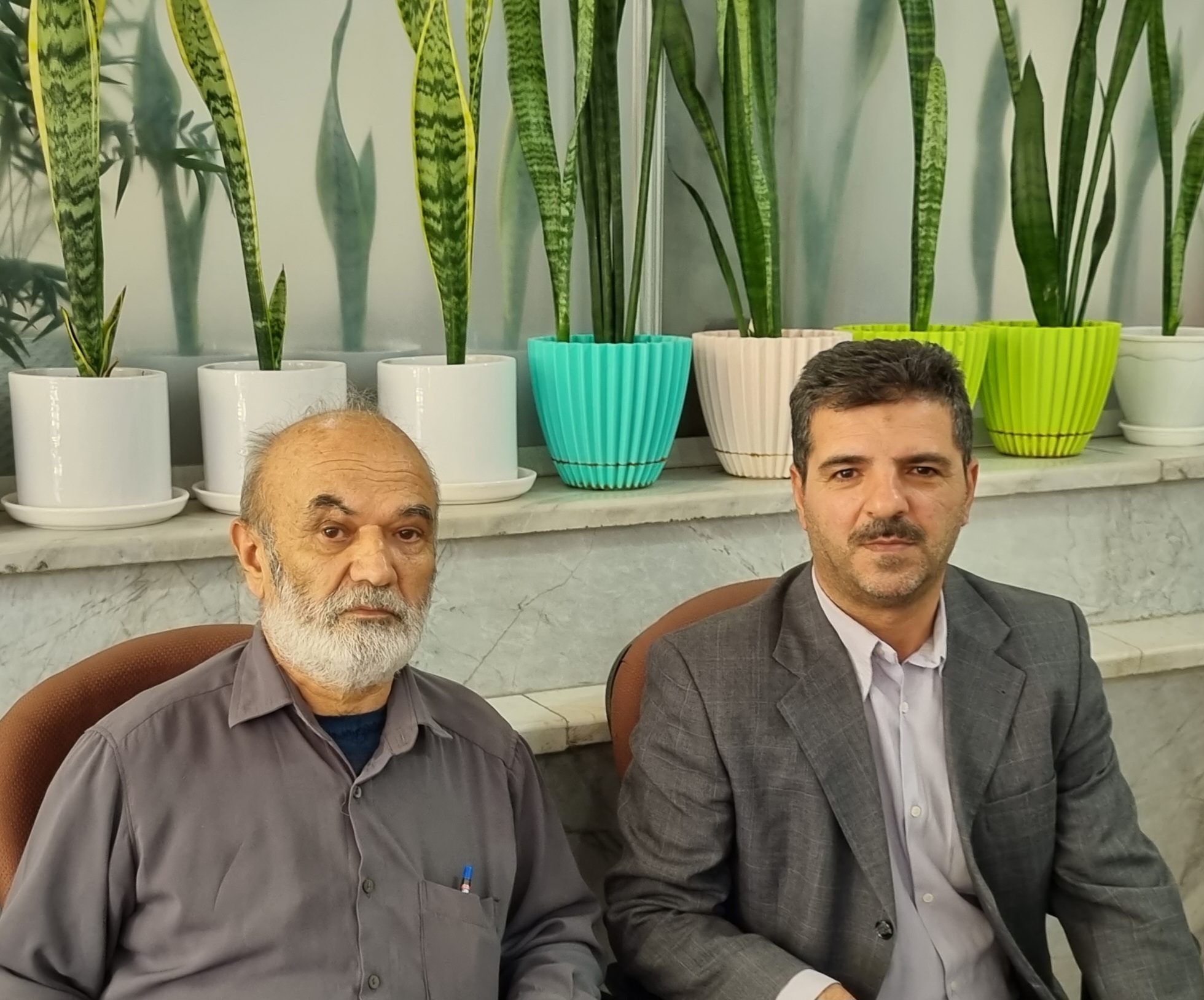 دیدار با 3 بازنشسته استان البرز دیدار با 3 بازنشسته استان البرز