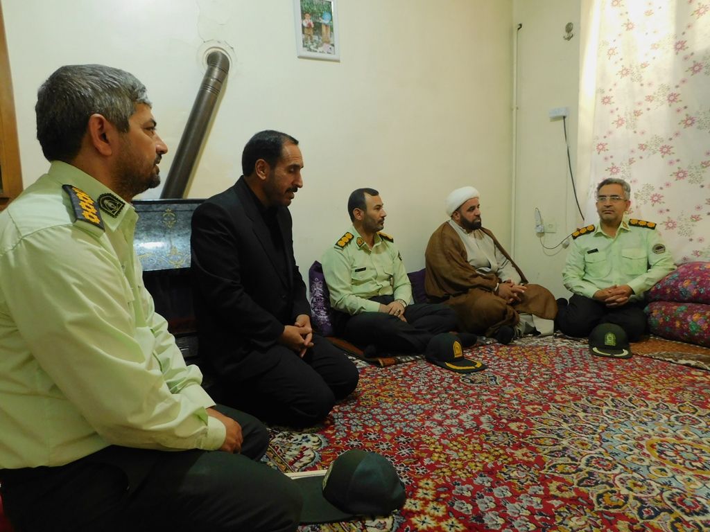 دیدار از جانباز بازنشسته در عجبشیر