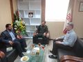 دیدار رییس کانون با فرمانده انتظامی شهرستان بندرعباس