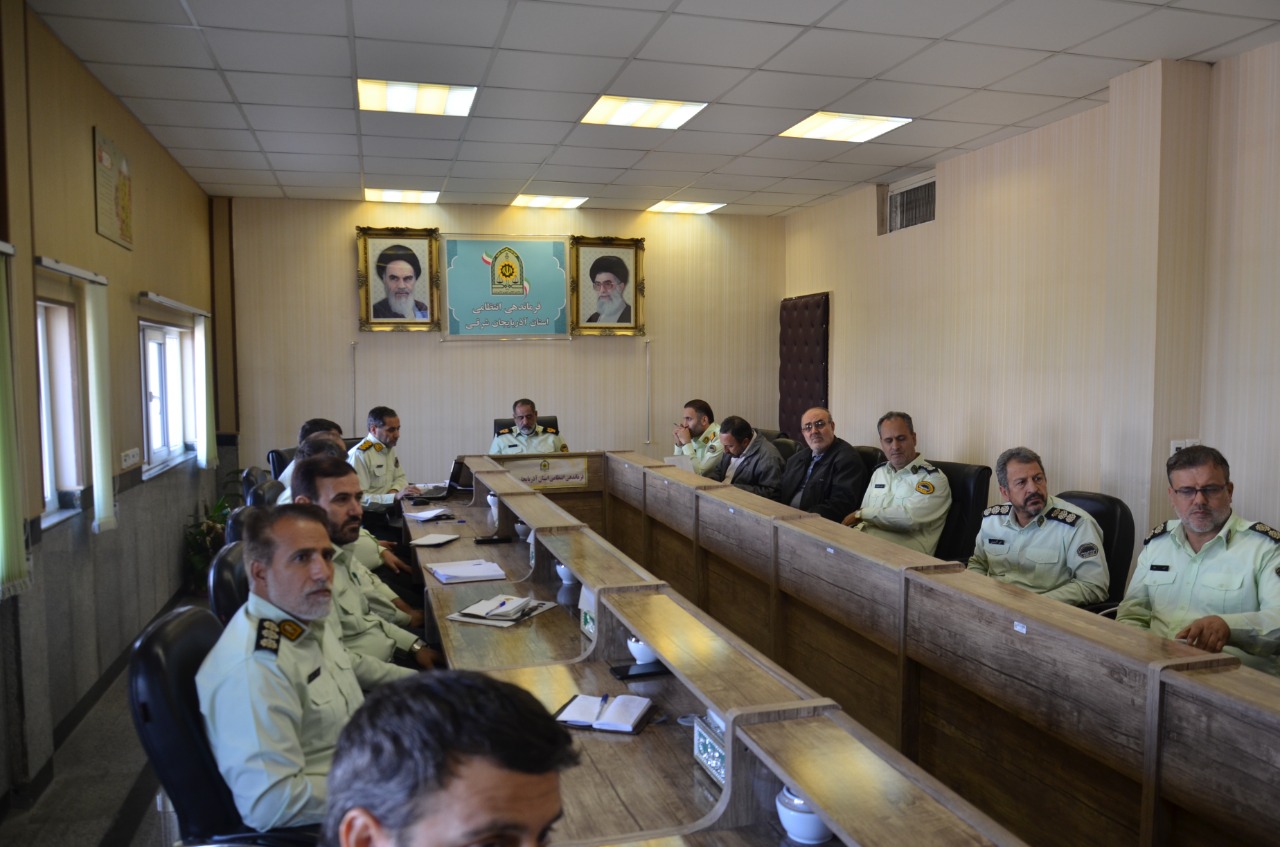 برگزاری قرارگاه تابان با حضور فرمانده انتظامی آذربایجان شرقی