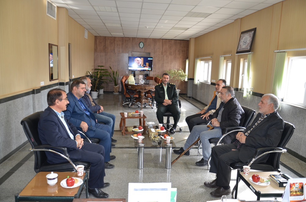 دیدار اعضای وابسته با جانشین انتظامی آذربایجان شرقی