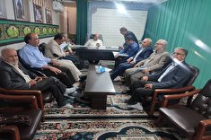 دیدار رئیس کانون استان قزوین با نماینده مردم قزوین، الوند و آبیک در مجلس شورای اسلامی
