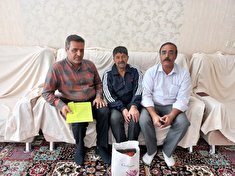 دیدار ودلجویی از پیشکسوت جانباز حمیدرضا یاقوتی
