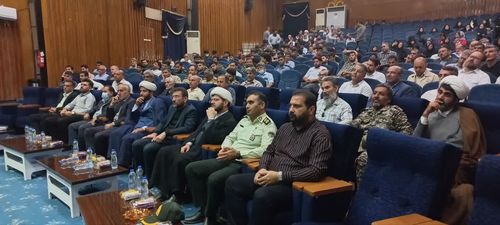 همایش تجلیل از رزمندگان نیروهای مسلح شهرستان مسجدسلیمان درهفته دفاع مقدس
