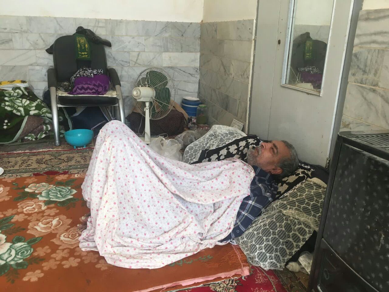 حضور در منزل بازنشسته جناب آقای سید ابوالفضل امامی میبدی