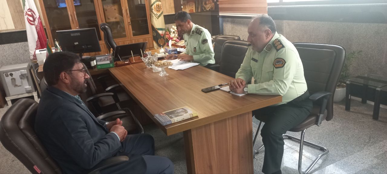 دیدار با سرهنگ دولتیاری معاون هماهنگ کننده فرماندهی انتظامی استان دیدار با سرهنگ دولتیاری معاون هماهنگ کننده فرماندهی انتظامی استان