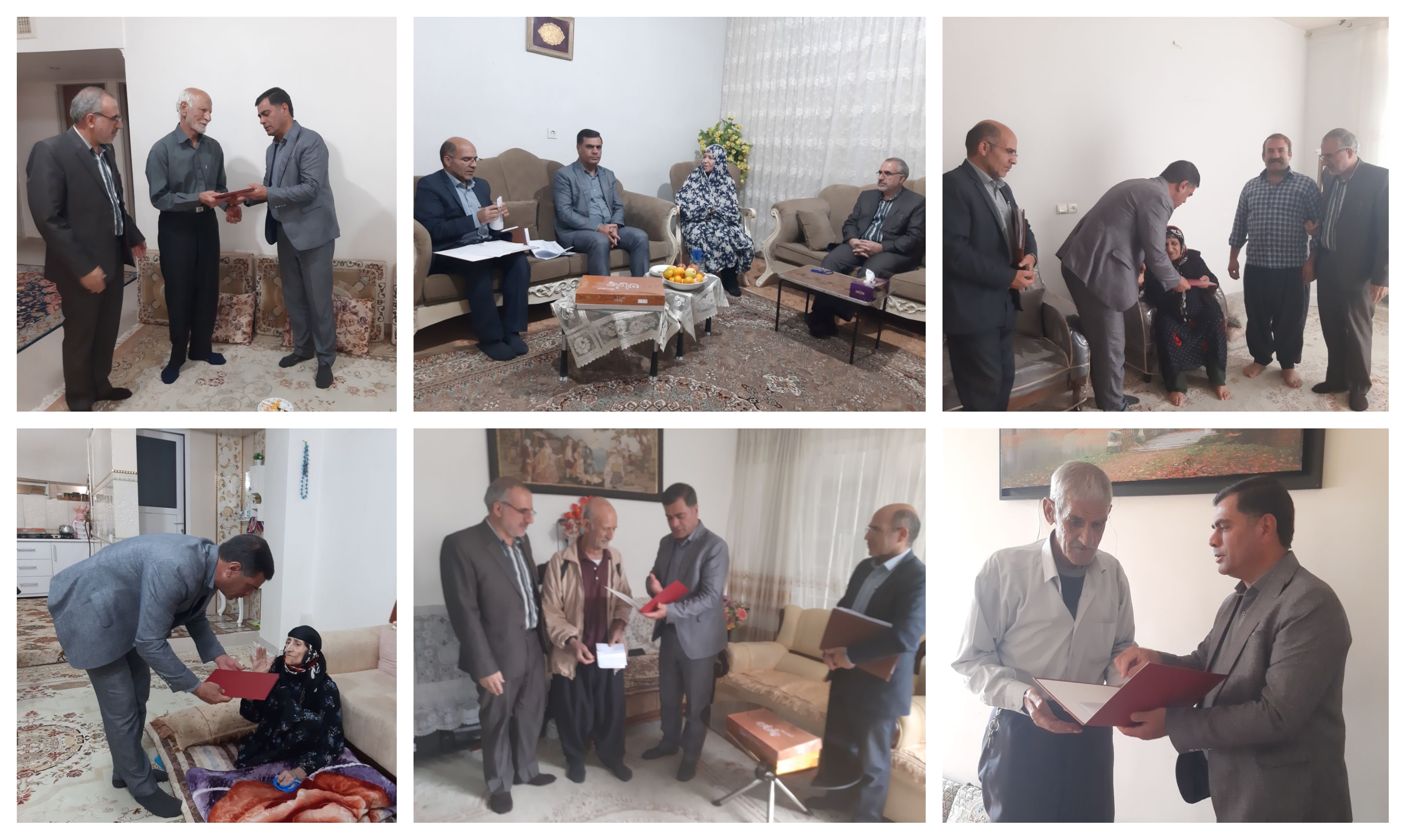 دیدار با بازنشستگان و مستمری بگیران شهرستان ایلام