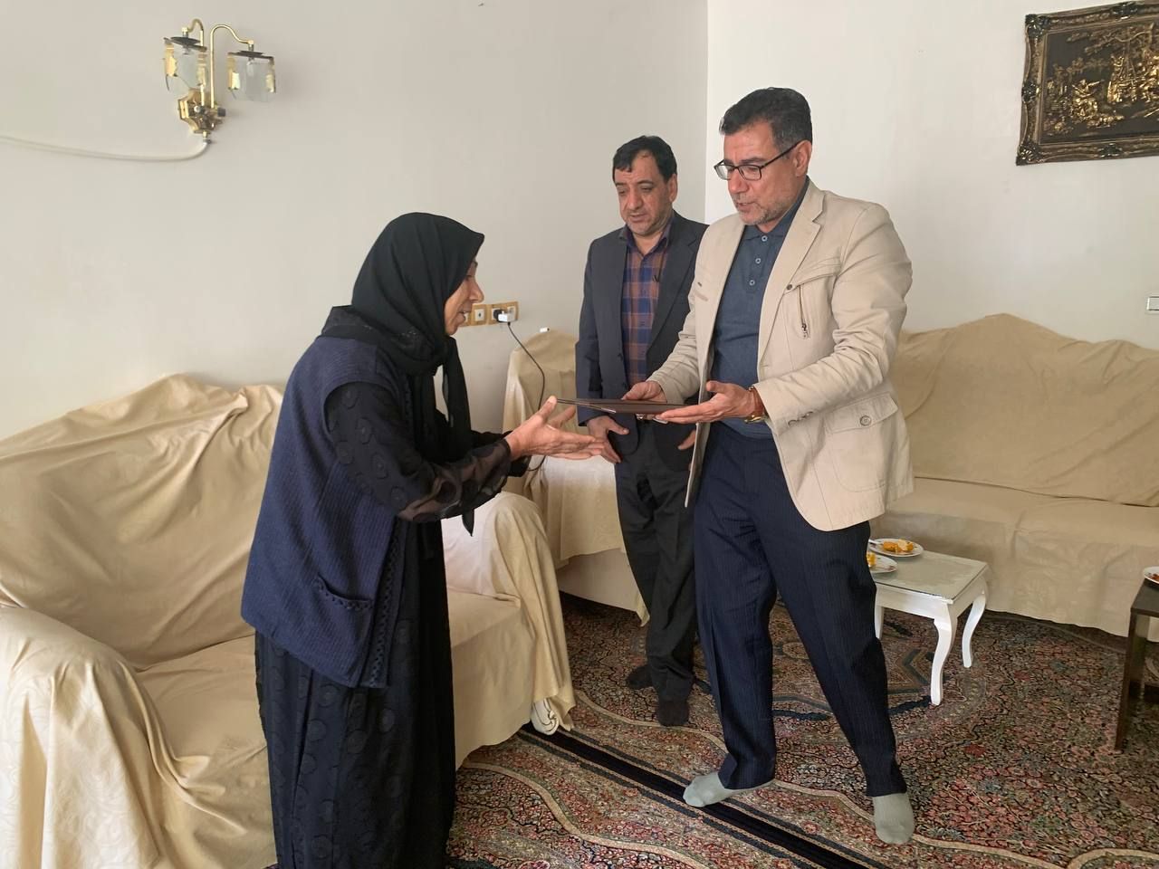 دیدار با پیشکسوت بازنشسته استان کرمانشاه