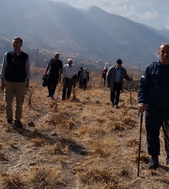 برگزاری اردو یک روزه و کوهپیمایی بازنشستگان شهرستان ساوجبلاغ