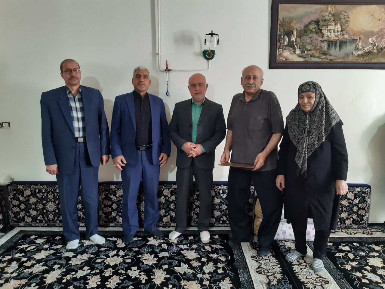 دیدار با 2 پیشکسوت بازنشسته استان کرمانشاه دیدار با 2 پیشکسوت بازنشسته استان کرمانشاه