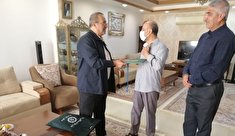 دیدار رئیس کانون بازنشستگان انتظامی مازندران با عضو وابسته قربان معمری در ساری