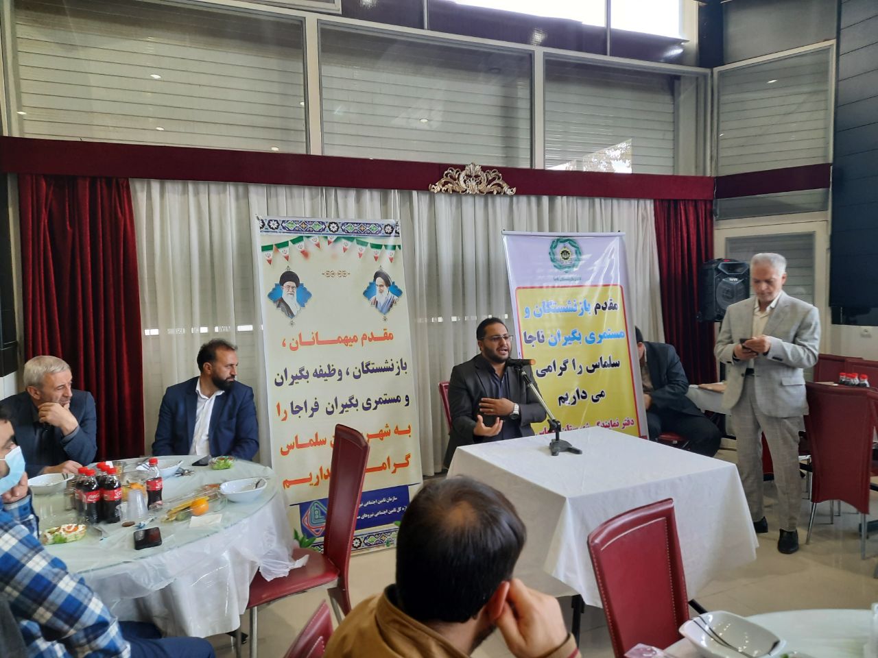 برگزاري ضیافت خانوادگی شهرستان سلماس با حضور 40 بازنشسته فراجا و خانواده آنها