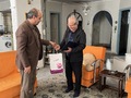 دیدار دلجویی از ۹ نفر پیشکسوت در شهرستان مشهد