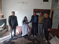 دیدار با ۹ نفر بازنشسته و مستمری بگیر شهرستان خرم آباد