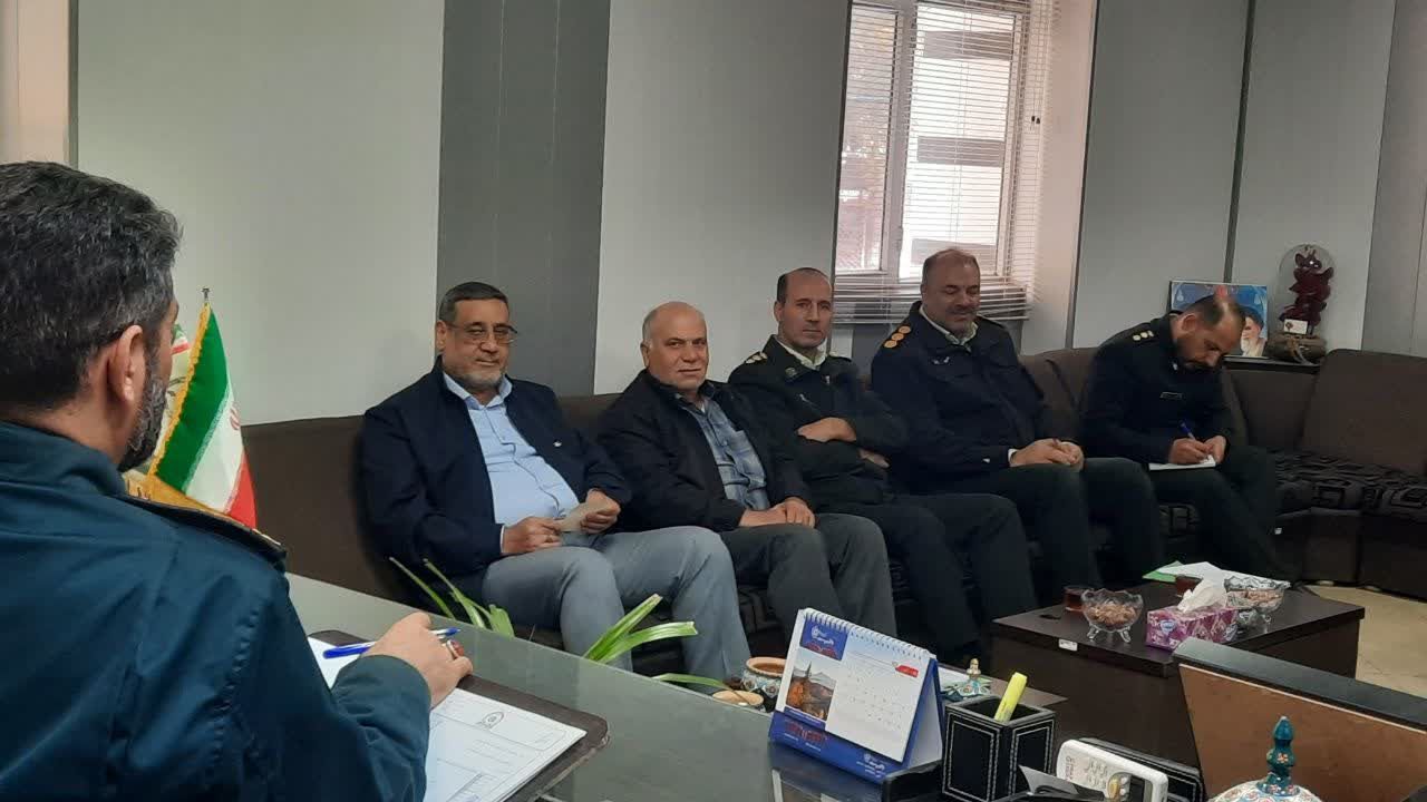 برگزاری جلسه تحول آفرینی ( قرارگاه تابان )فرماندهی انتظامی شهرستان بروجرد