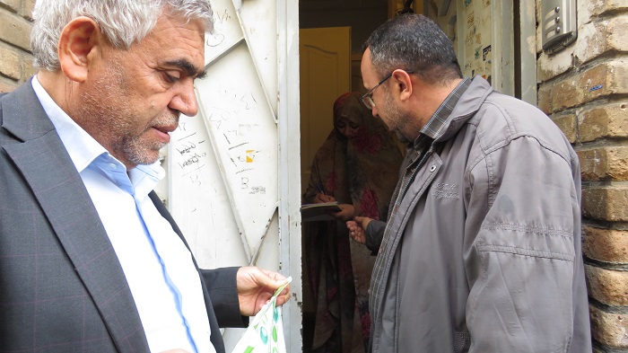 دیدار و دلجویی رییس کانون بازنشستگان استان از همسران بازنشستگان متوفی