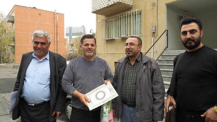 دیدار و دلجویی رییس کانون بازنشستگان استان از همسران بازنشستگان متوفی