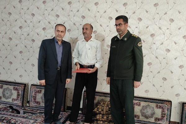 دیدار با وظیفه‌بگیر رضا دهنوی درشهرستان قروه