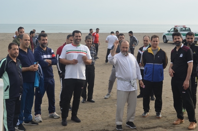 برگزاری ماسابقات ورزشی در ساحل کیاشهر