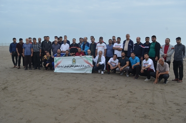 برگزاری ماسابقات ورزشی در ساحل کیاشهر