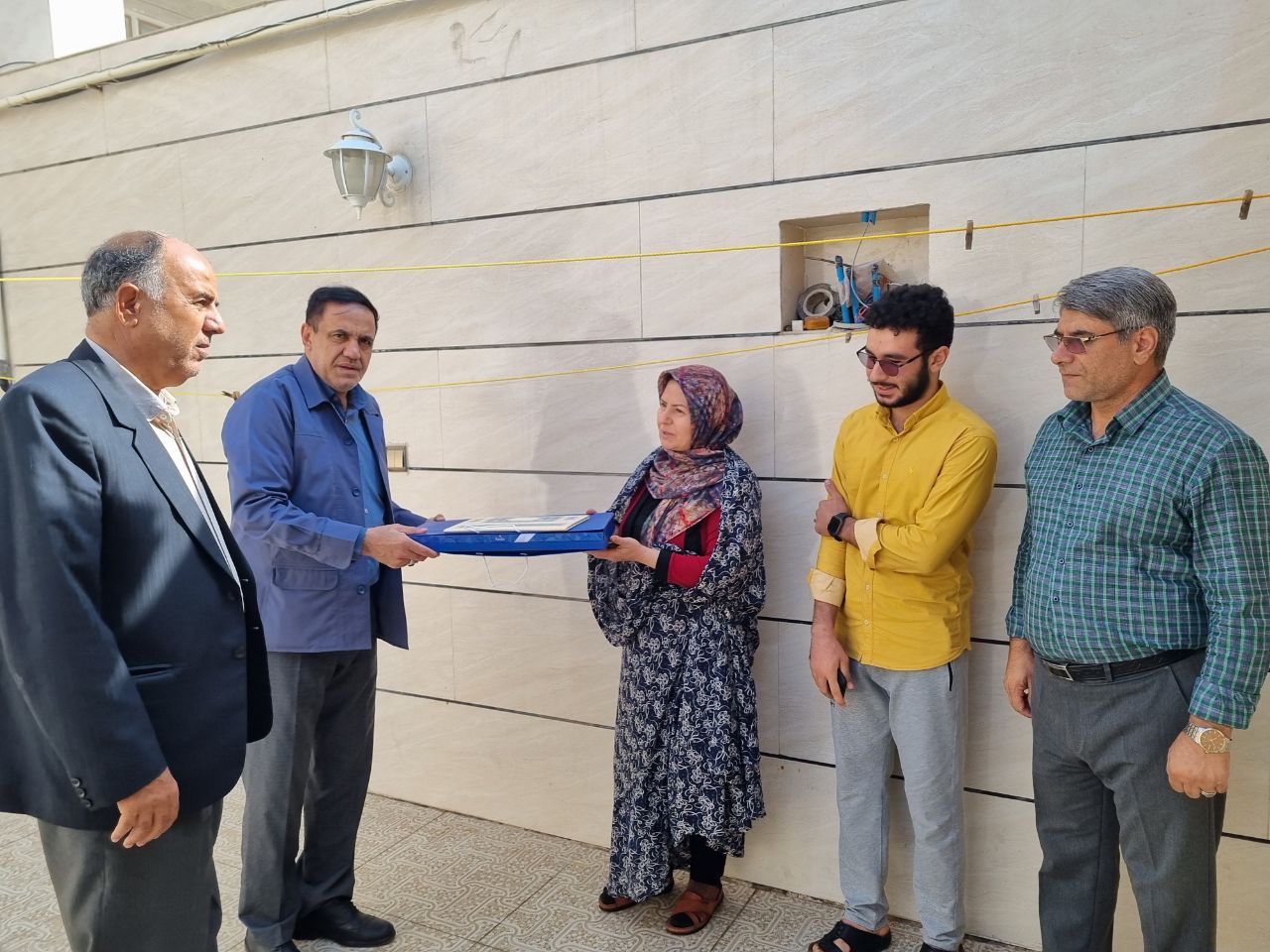 دیدار با ۷ بازنشسته و مستمری بگیر شهرستان خرم آباد