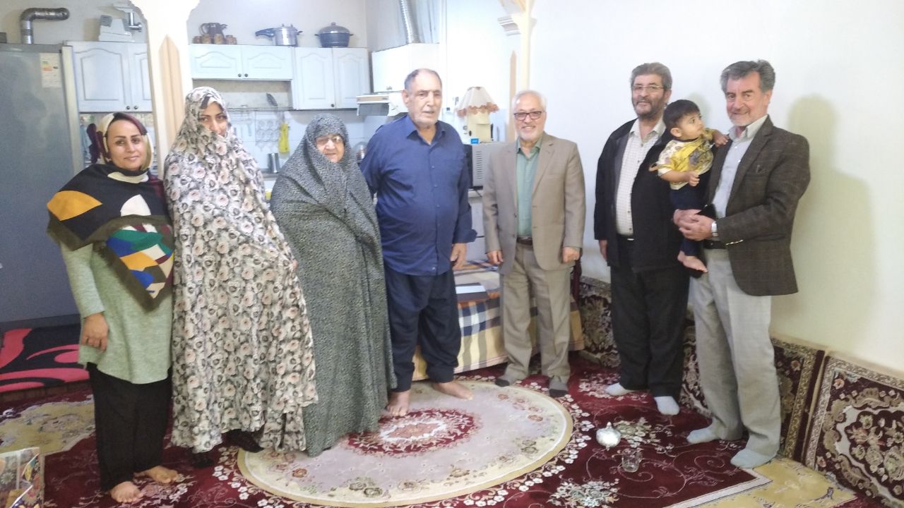 دﯾﺪار ﺑﺎ استوار یکم بازنشسته سیف اله مرادخانی