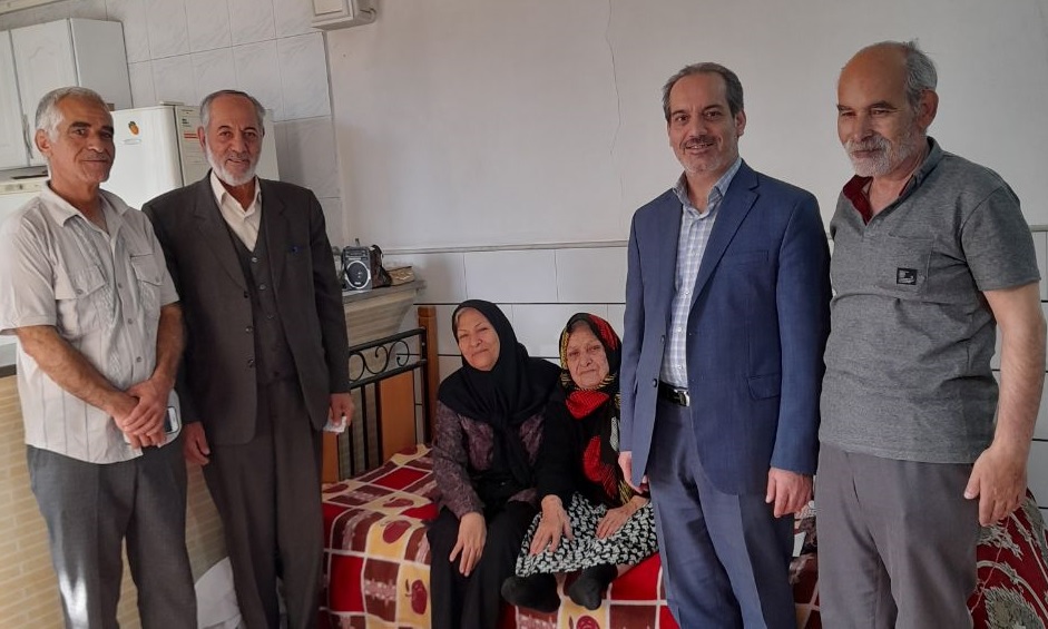 دیدار و سرکشی از 4 مستمری بگیر در شهرستان ساوه