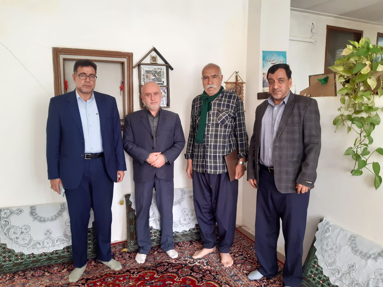 دیدار با ۲ پیشکسوت بازنشسته استان کرمانشاه