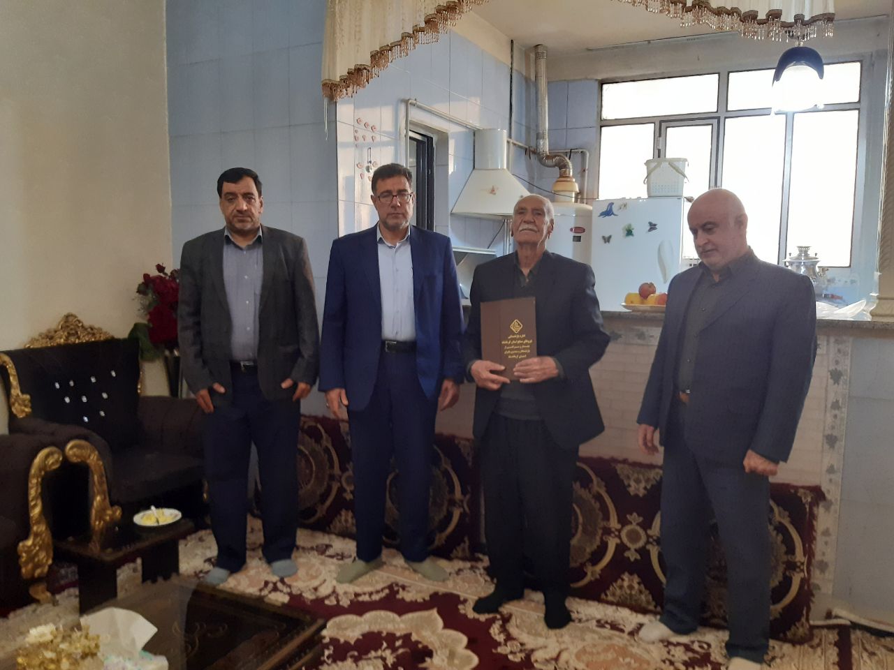 دیدار با ۲ پیشکسوت بازنشسته استان کرمانشاه