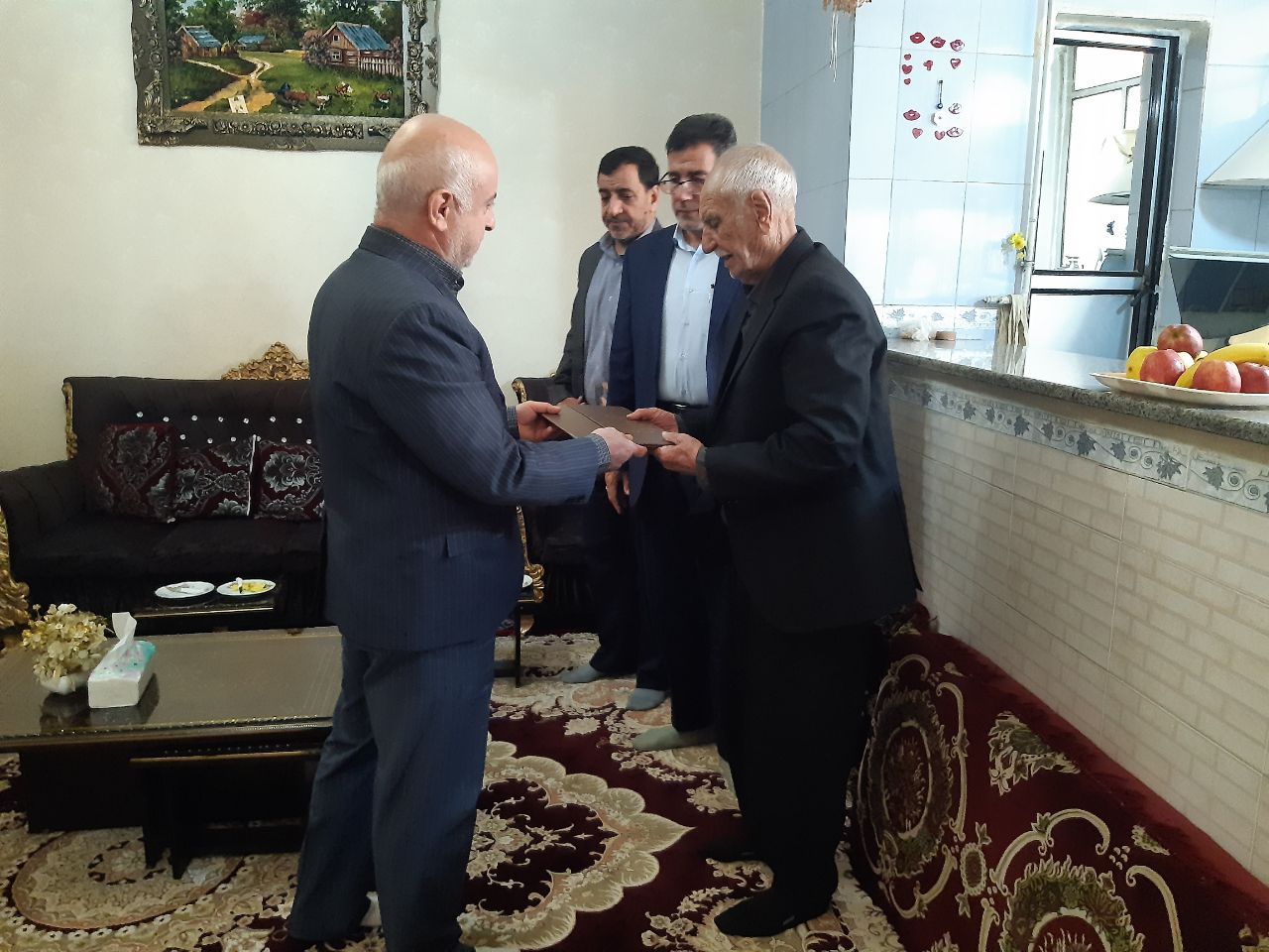 دیدار با ۲ پیشکسوت بازنشسته استان کرمانشاه
