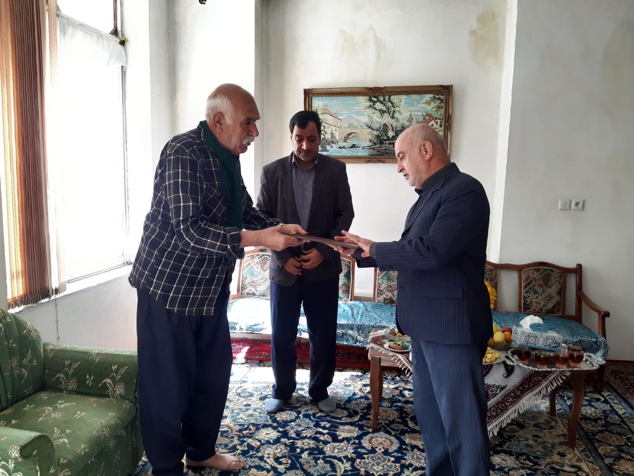 دیدار با ۲ پیشکسوت بازنشسته استان کرمانشاه