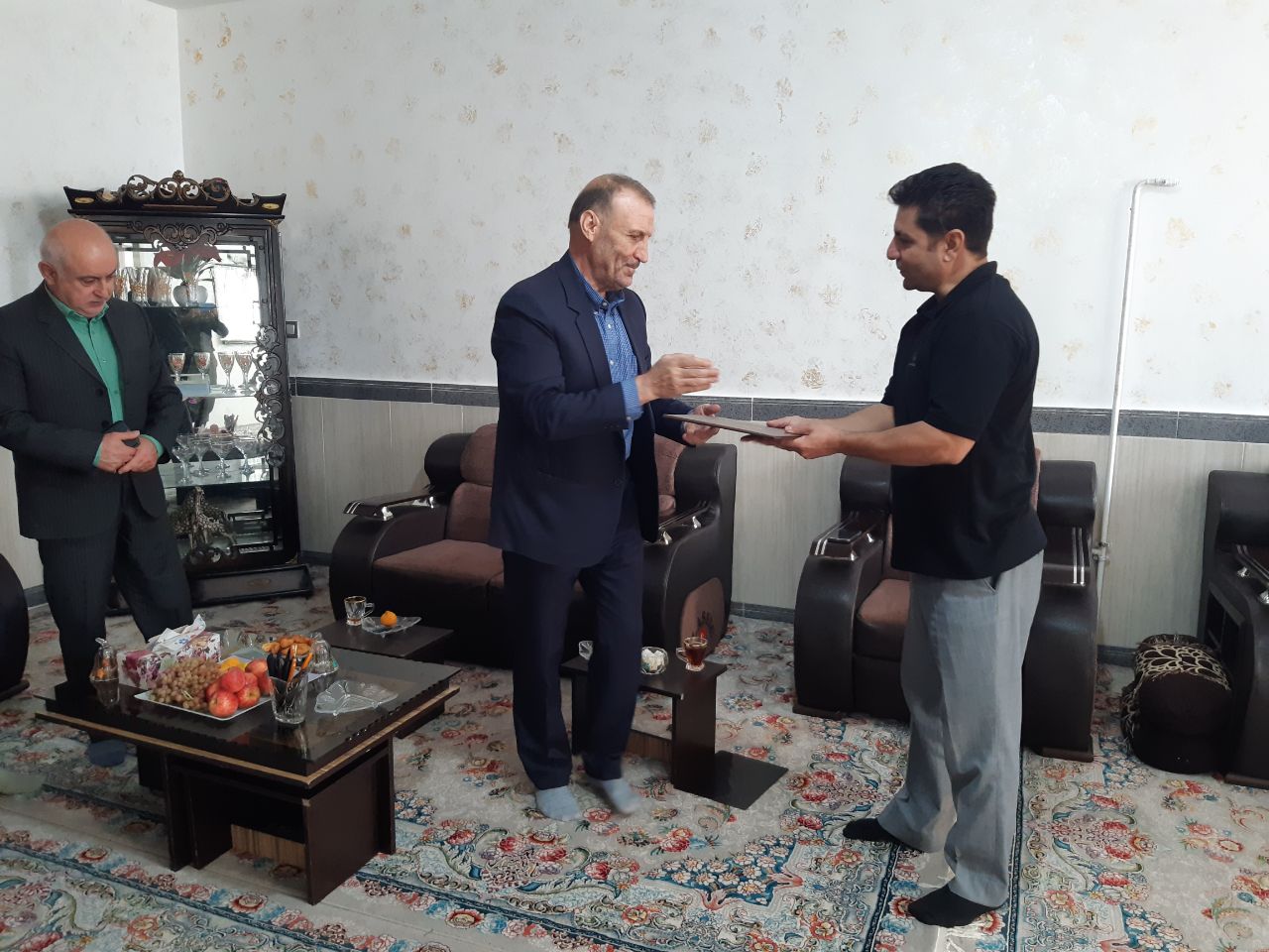 دیدار با ۲ پیشکسوت بازنشسته استان کرمانشاه