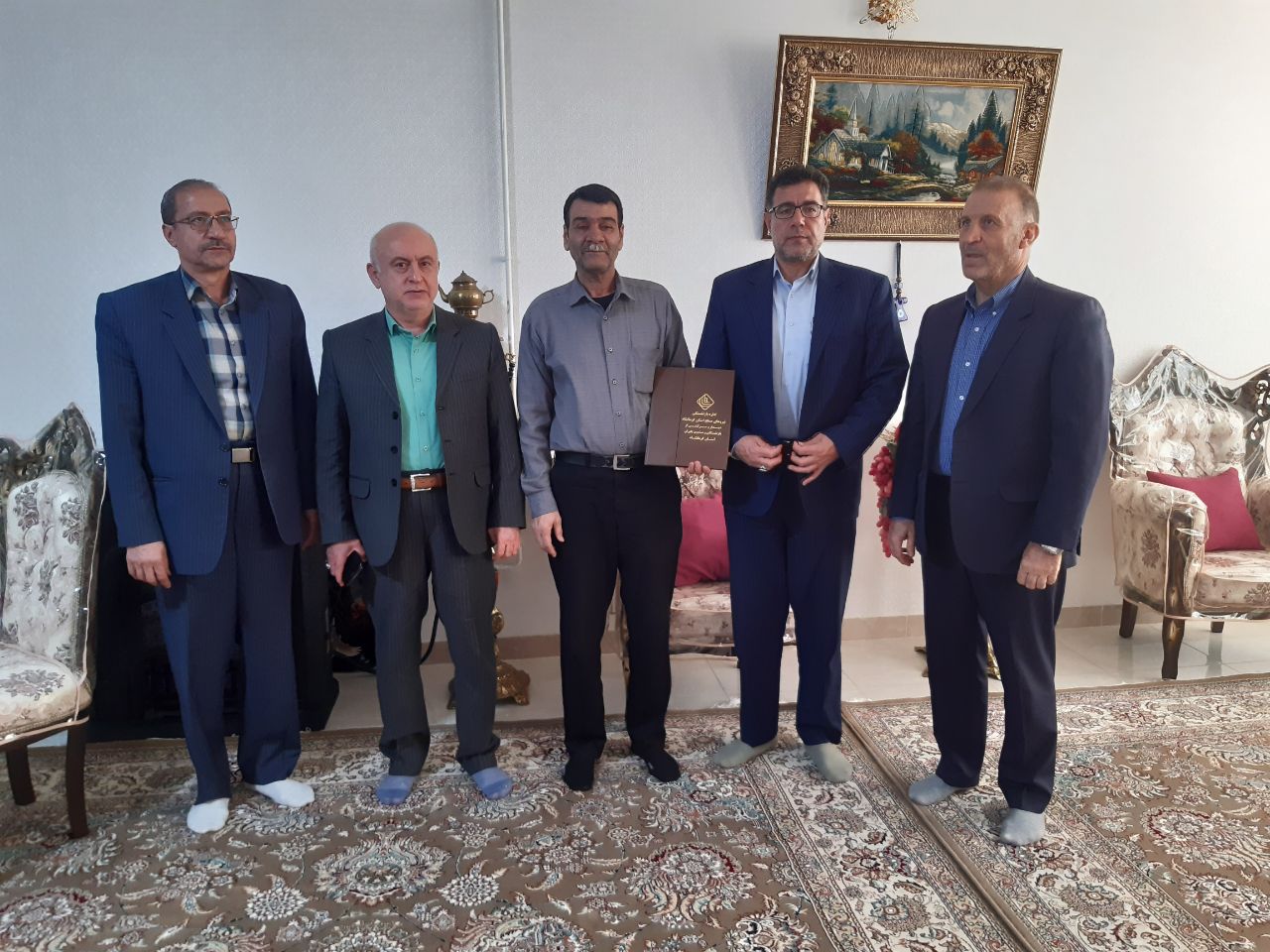 دیدار با ۲ پیشکسوت بازنشسته استان کرمانشاه