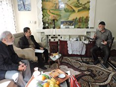 دیدار رئیس کانون استان قم با آقای حسین رحیمی