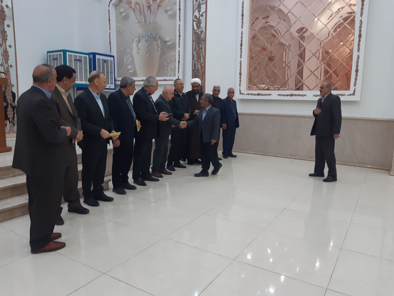 برگزاری مراسم ضیافت خانوادگی پیشکسوتان شهرستان اسلام آباد غرب استان کرمانشاه