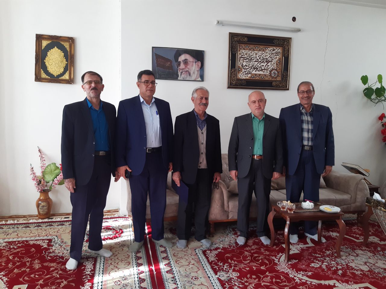 دیدار با 2 پیشکسوت بازنشسته  استان کرمانشاه