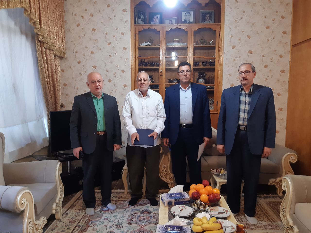 دیدار با 2 پیشکسوت بازنشسته  استان کرمانشاه