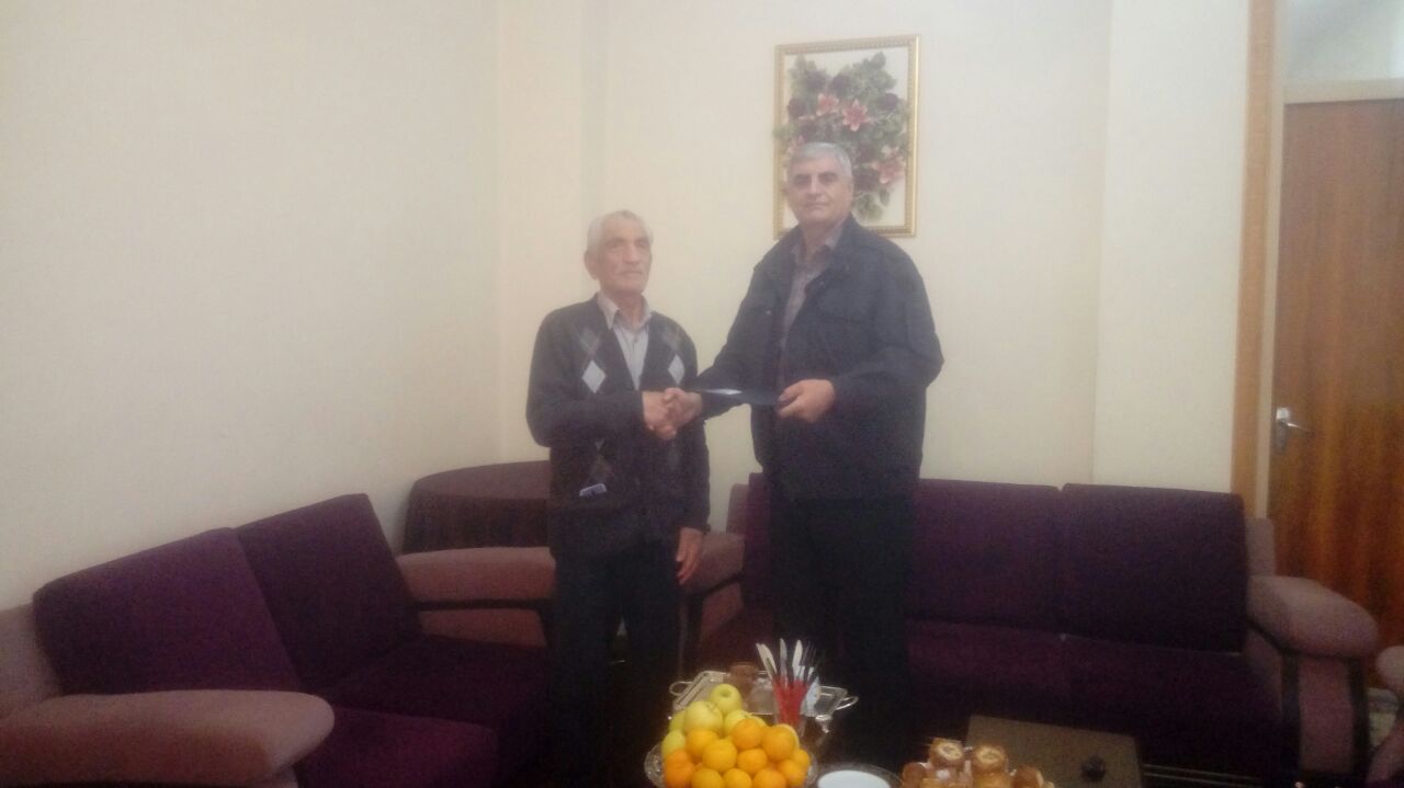 دیدار با 5 پیشکسوت بازنشسته شهرستان صحنه