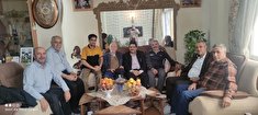 دیدار و عیادت از پیشکسوت بازنشسته محمدرضا تبار لداری در شهرستان چالوس