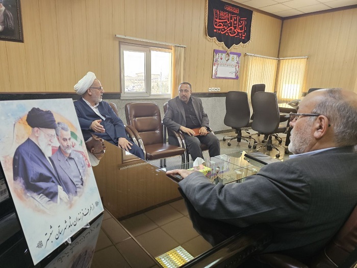 دیدار با رئیس عقیدتی سیاسی انتظامی استان به مناسبت تبریک تحویل سال نو